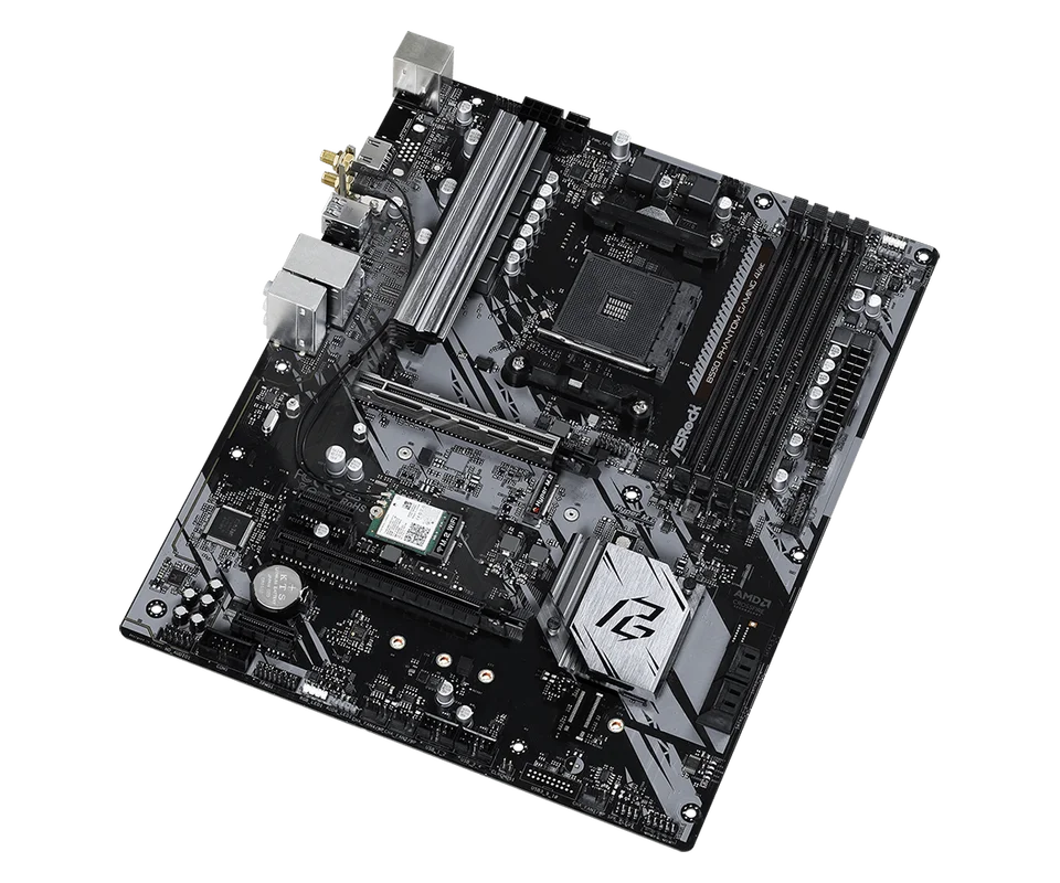 ASRock B550 PHANTOM GAMING 4/ac マザーボード AMD B550 ソケットAM4