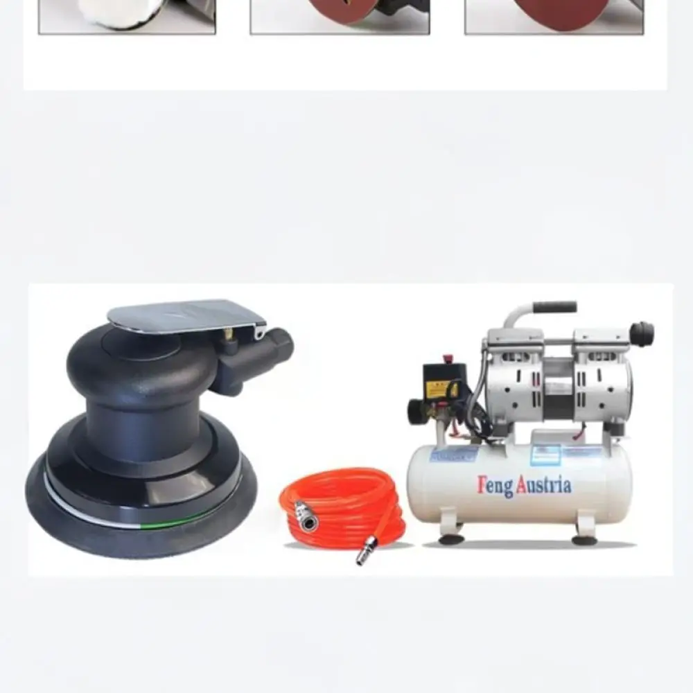 Heavy Duty 5 Inch Air Sander Polisher For Qlima Automotive Metal Woodwork Grinding Polishing Waxing Surface Finisher