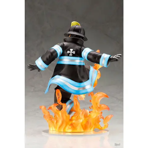 16 cm Shinra Kusakabe-figur Anime Fire Force Specialeffekt Blod Skrivbordsdocka Golfmodell Leksakspresent Samling Ornament PVC 8 best sales Fire Force-figur - №1