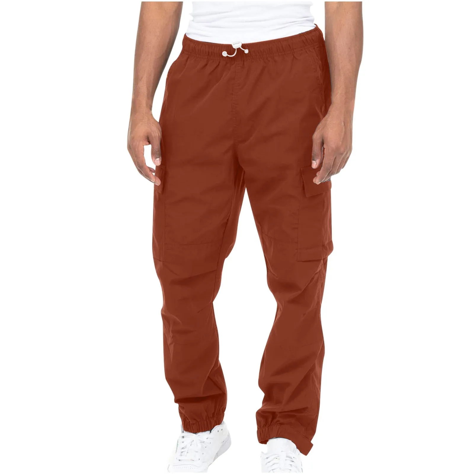 

Men Cargo Pants Summer Work Trousers Loose Multi Pocket Casual Trousers Men Pants Sports Outdoor Wearing 2024 New