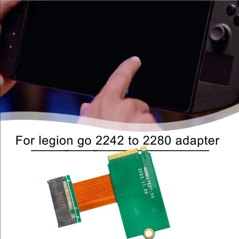 

Модифицированная плата для Legion Go от 2240 до 2280 NVMe, жесткий диск SSD M2, карта-трансфер для адаптера Legion Go, переходная плата