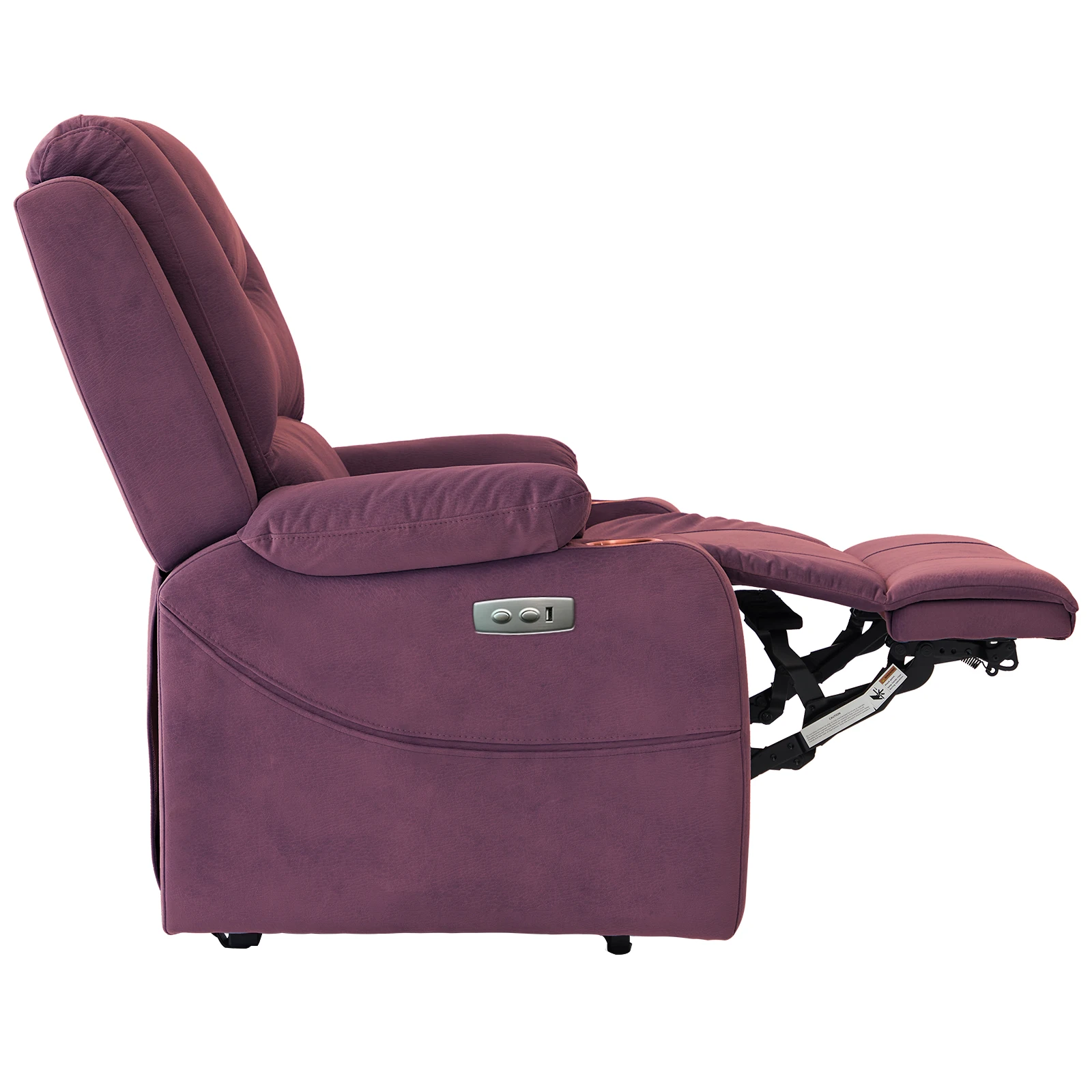 CJSmart-silla reclinable eléctrica de felpa, sofá reclinable para sala de estar, asequible