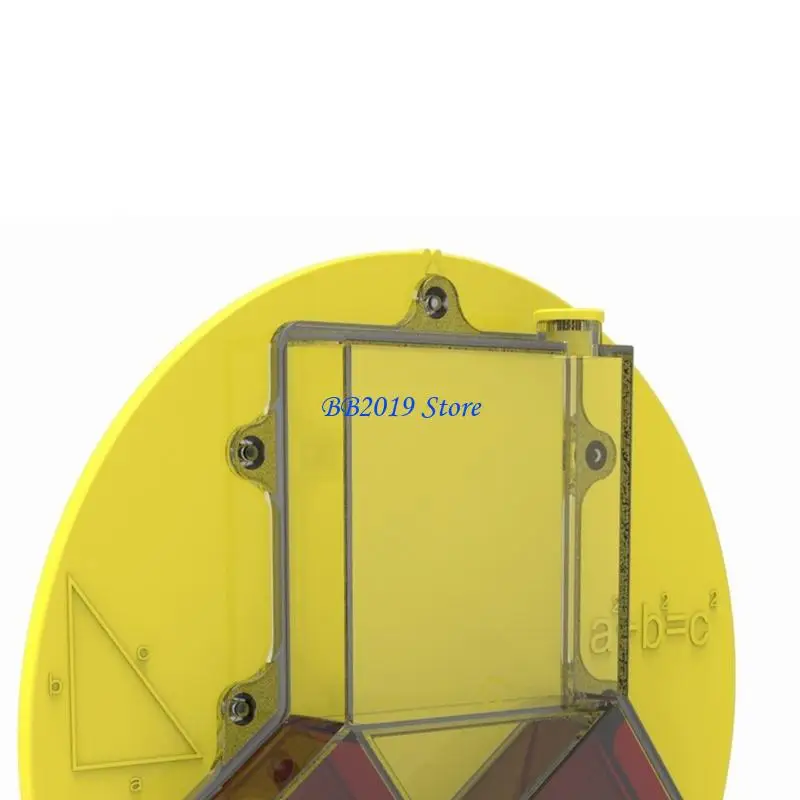 Q0KB STEM EDUCACIONAL MATEMETRIA GEOMETRIA Toy Hands On Pitagorean Teorems Experimento Conjunto para alunos do ensino