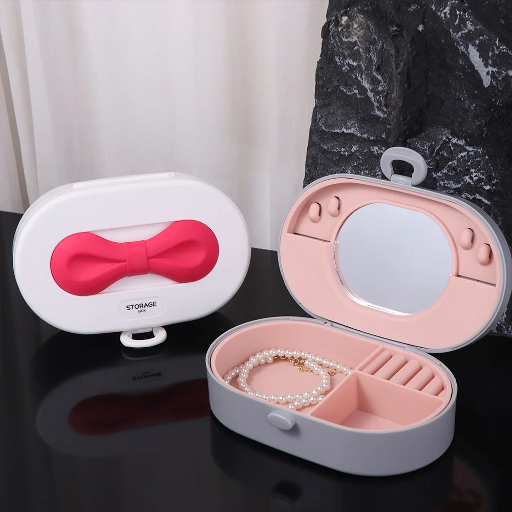 

Креативное ожерелье, браслет, упаковочная коробка для ювелирных изделий, кольца, органайзер для хранения ювелирных изделий, пылезащитный держатель, витрина для сережек, женская витрина