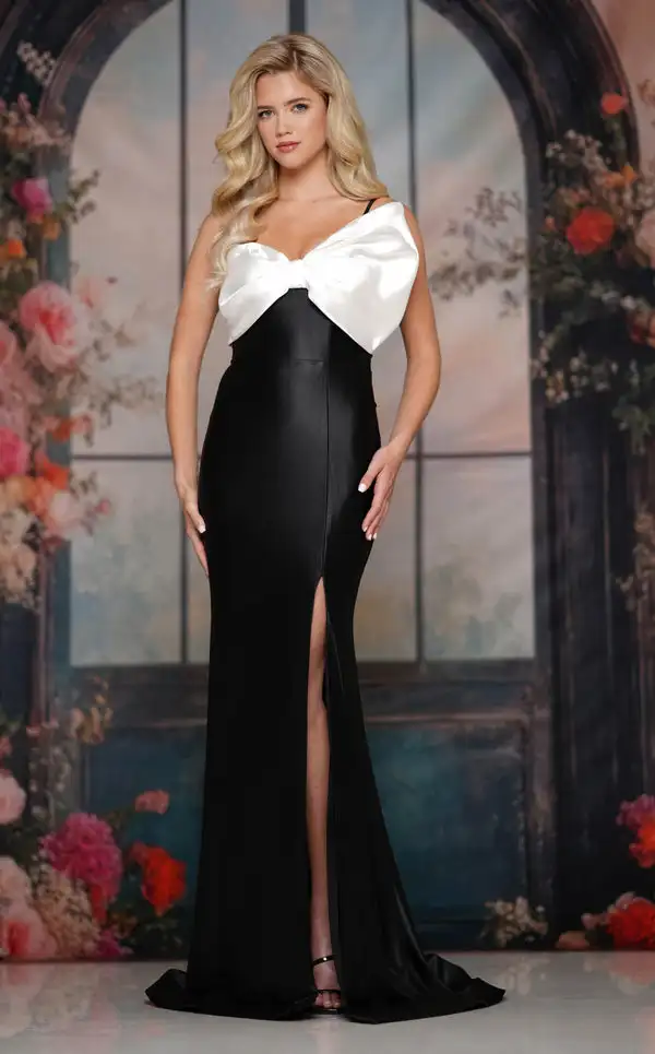 

Customized Classic Charmeuse Bow Pleat Straight Spaghetti strap Long Dresses Bespoke Occasion Dresses Simple Retro High quality