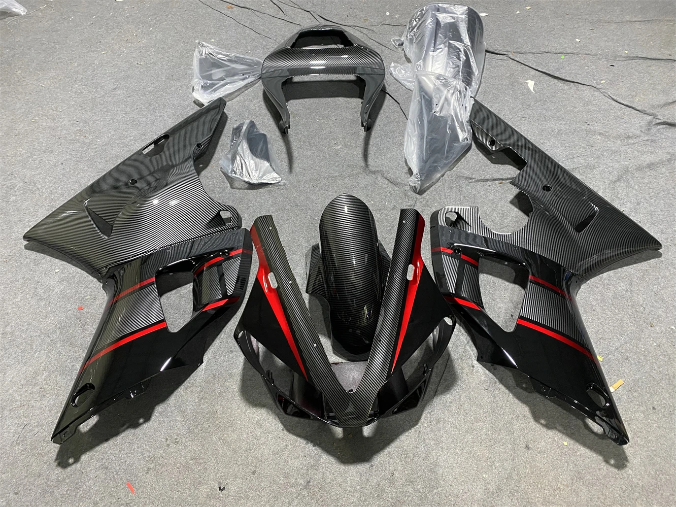 Injection mold Fairings kits For Yamaha YZF1000 R1 00 01 YZF-R1 2000 2001 ABS Plastic Motorcycle full Fairing Kit fit