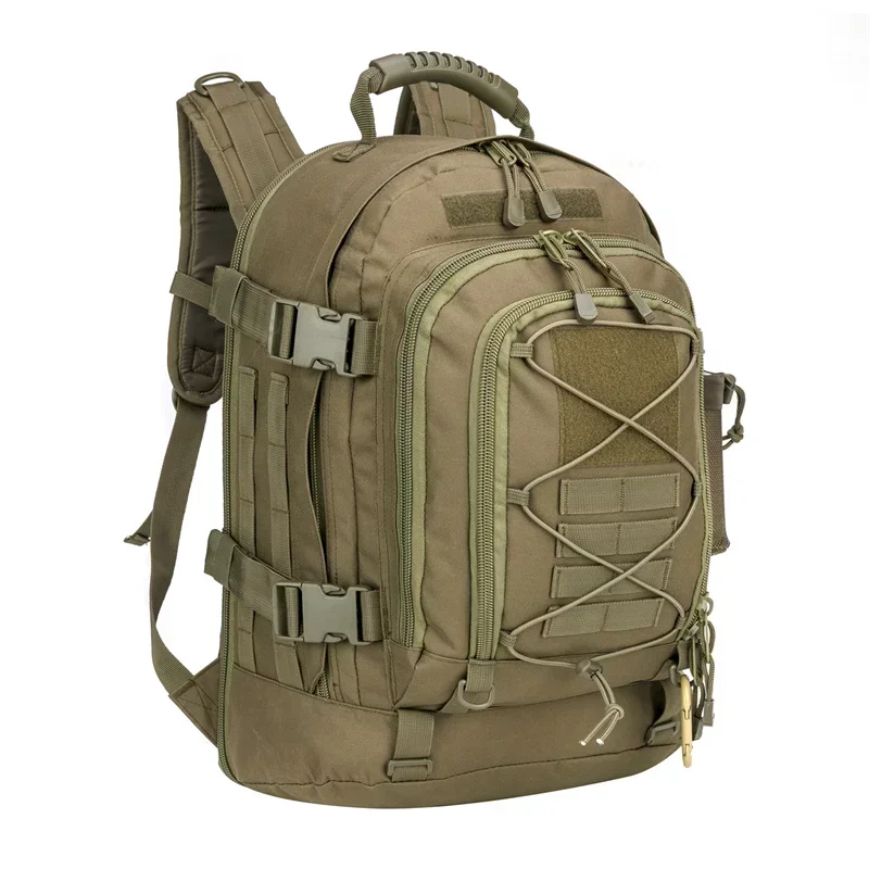 60L Men Tactical Backpack Molle Hiking Climbing Bag Outdoor Waterproof Sports Travel Bags Camping Hunting Rucksack