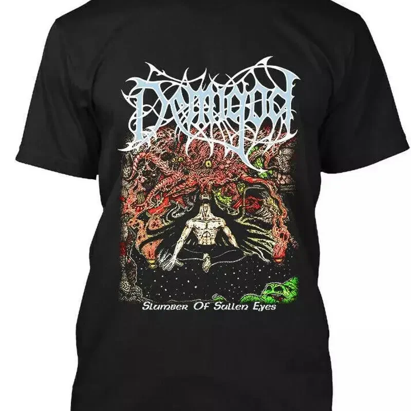 Camiseta finlandesa de música death Demigod Slumber Of Sullen Eyes, talla S 5Xl Art