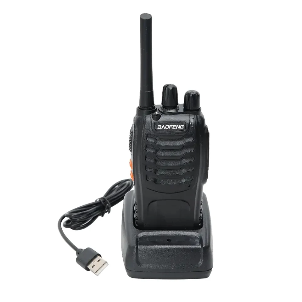 

2 шт. зарядное устройство для рации для BF-666S, 777S, 888S USB настольное зарядное устройство