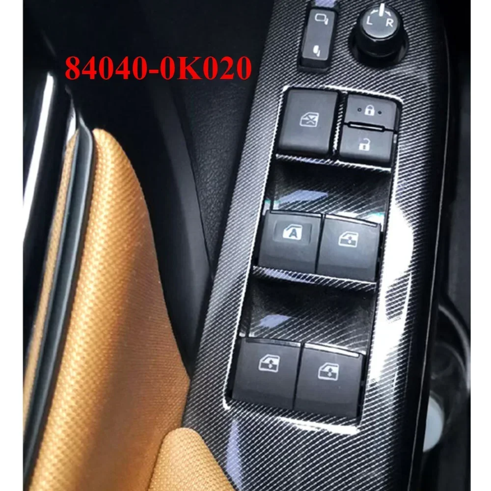 

84040-0K020 For Toyota Hilux Fortuner 2015 2016 2022 LHD Left Auto Power Window Control Switch Regulator Button 20Pins