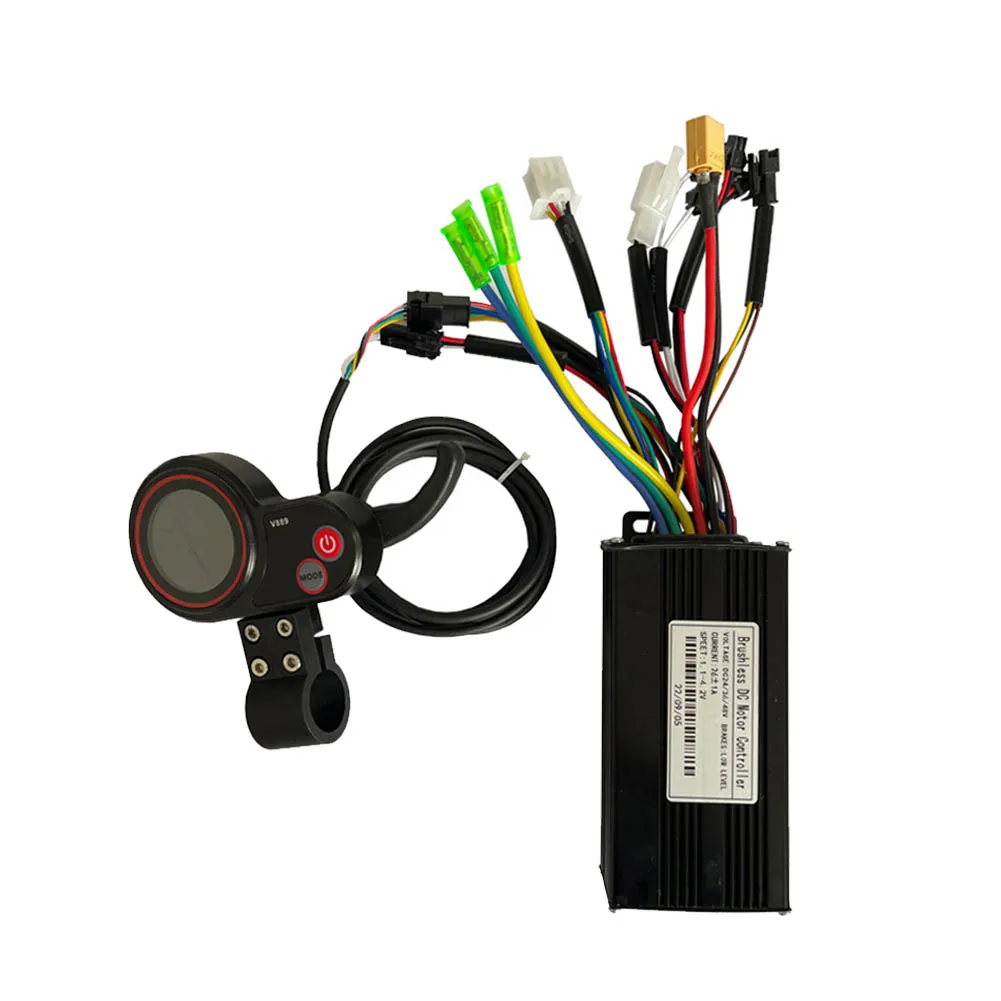 24-48V 26A 500/750W Sine Wave Controller+Display For Electric Scooter   Electric Bicycle Tricycle Ebike E-Scooter Part