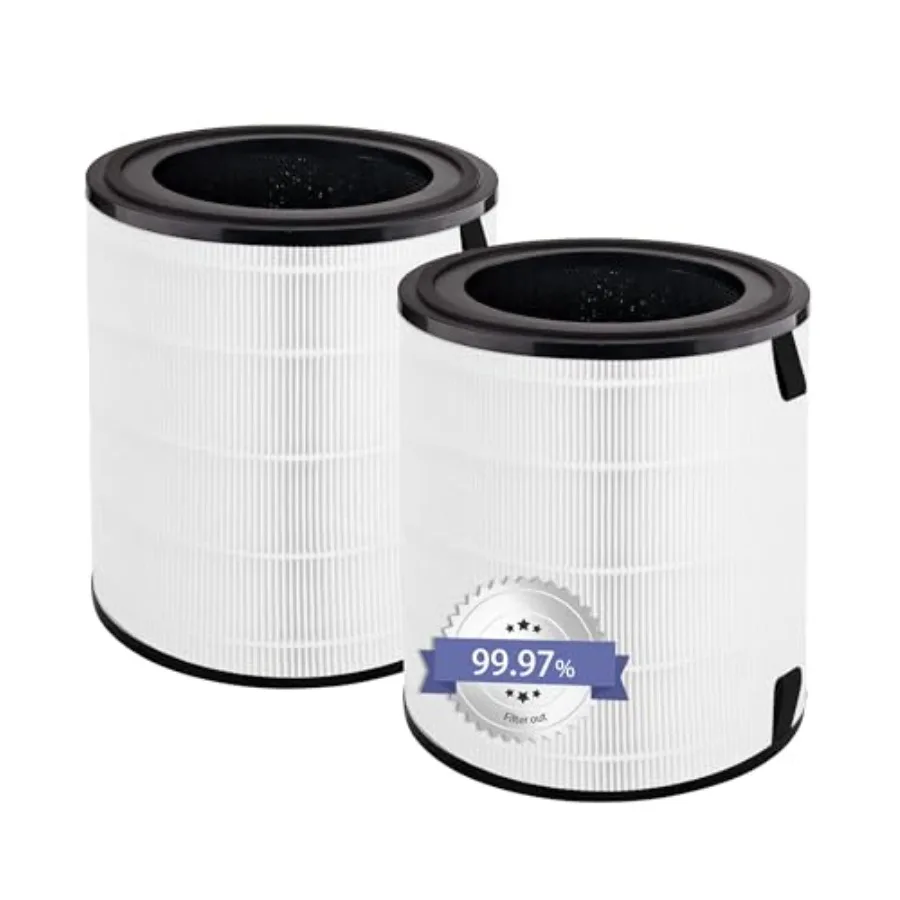 

LV-H133 Replacement Filter Compatible with LEVOIT LV-H133 Air Purifier 3-in-1 True Filters and Activated Carbon Filt-er Set Par