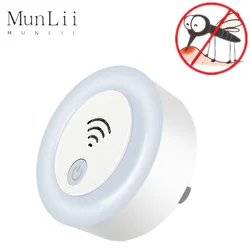 Household NightLight Ultrasonic Mosquito Repellent Indoor for Mother and Baby Intelligent Frequency Conversion Insect Repellent