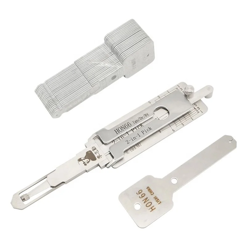 رائجة البيع أدوات سميث Hon66 Sc1 Kw1 Kw5 M1/Ms2 Sc1 Sc4 Toy48 Hu66 Lw5 Lw4 R52 Lishi أداة يختار Lishi اختيار #2