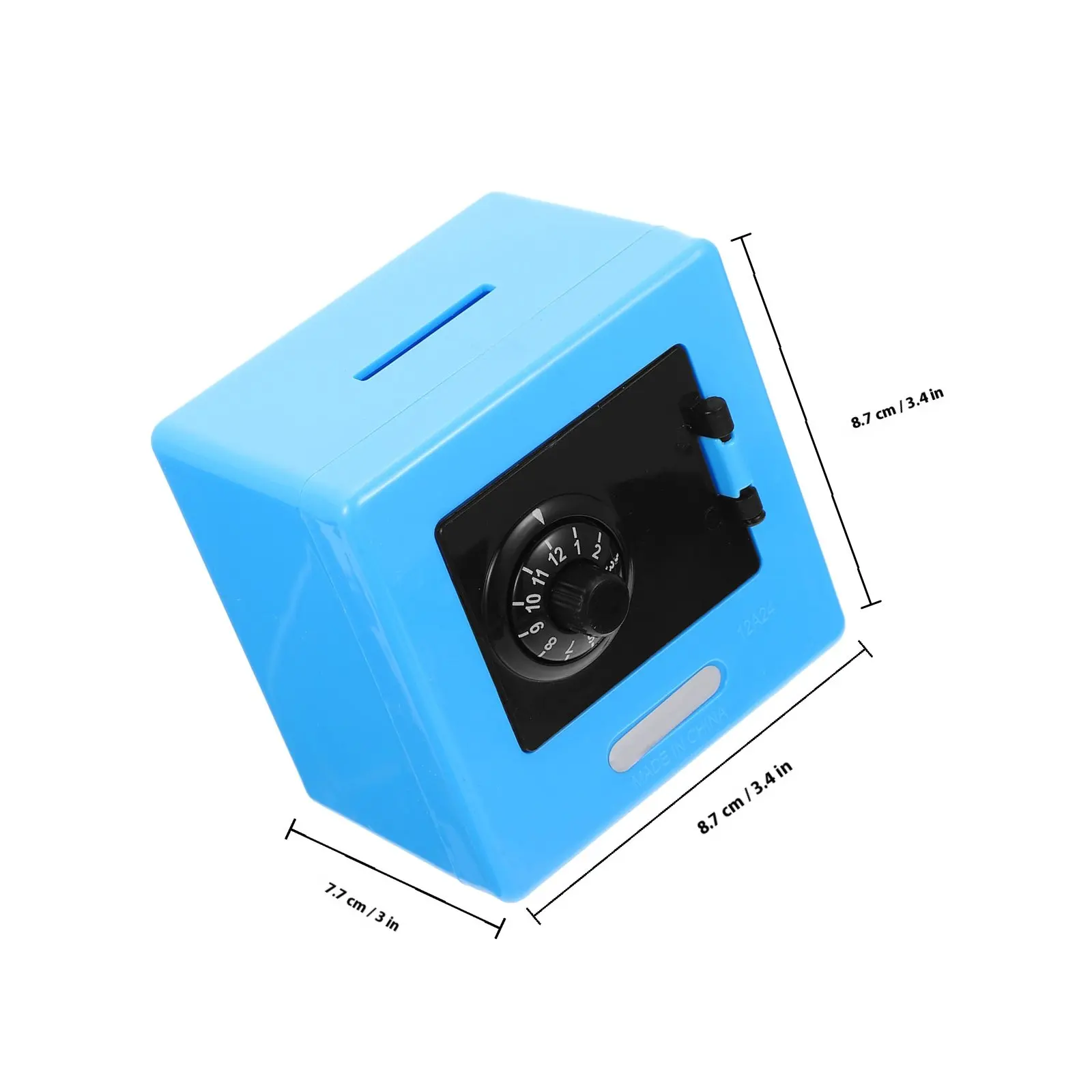 Children Password Mini Strongbox Plastic Safe Small Money Container Home Desktop Storage Box for Kids Money Pot