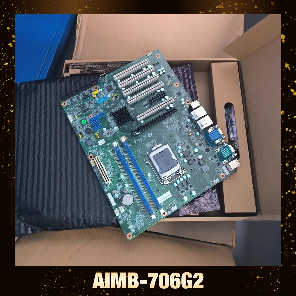 New For Advantech AIMB-706G2 AIMB-706 REV.A1 industrial computer ATX motherboard supports 8th 9th generation CPUs