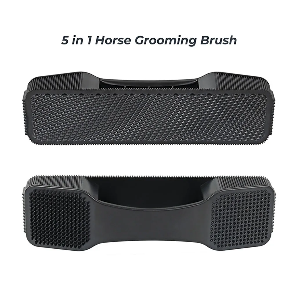 مشط ذيل الحصان ABS البلاستيك فرشاة التهيأ لطيف على الجلد صعبة على الجشوط فرشاة ذيل الحصان أدوات تمشيط شعر الحصان