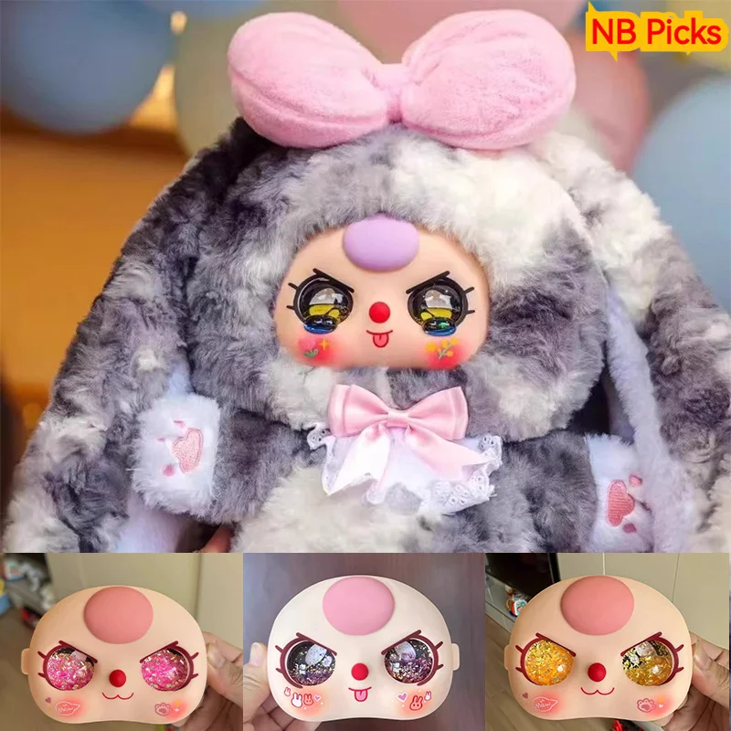 

Bbaby Three400% V3 слепая коробка, сменная плюшевая игрушка, набор глаз для лица, струящийся песок, аксессуары для глаз, виниловая кукла, аксессуары для лица и глаз