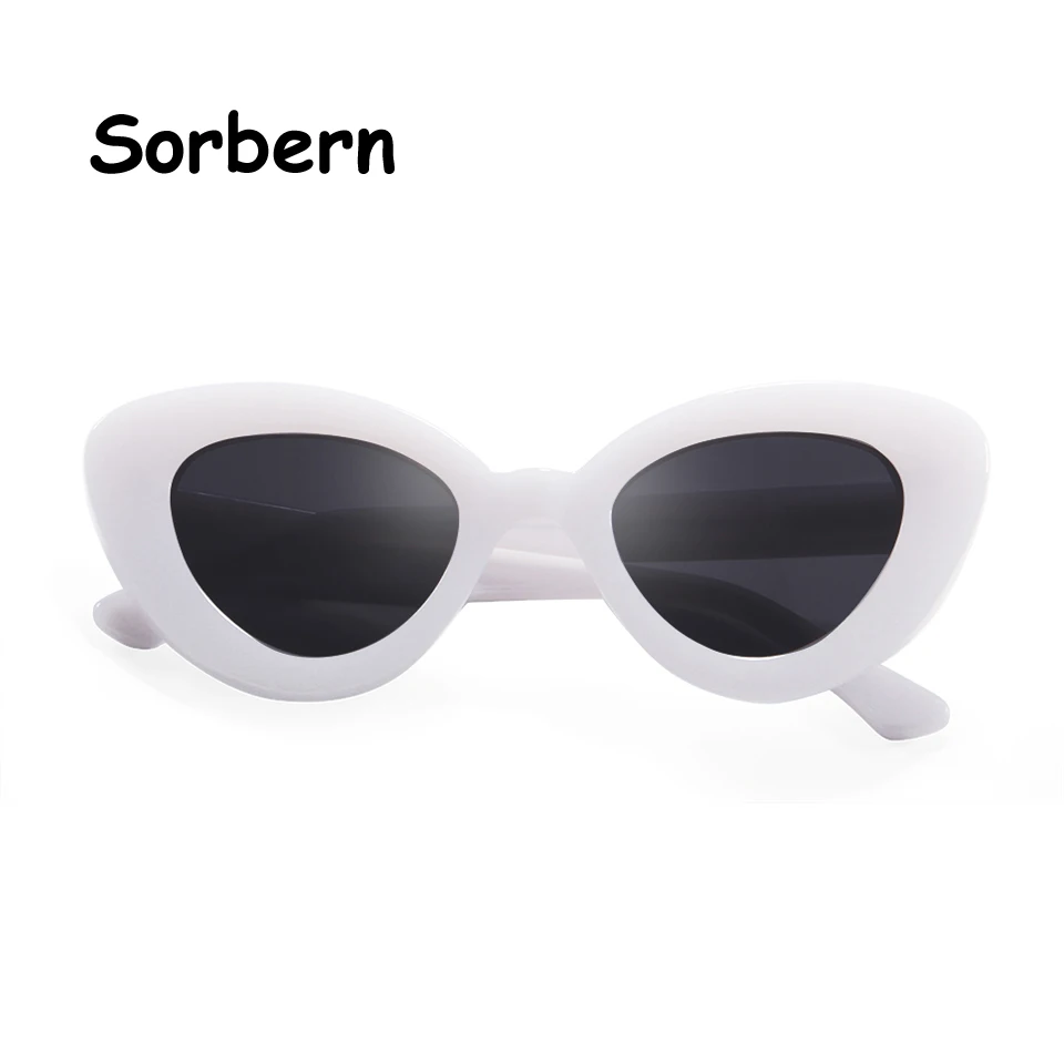 

White Acetate Frame Sunglasses For Women Polarized Female Cat Eye Sun Glasses Vintage Designer Gafas De Sol Oculos Uv400 Summer