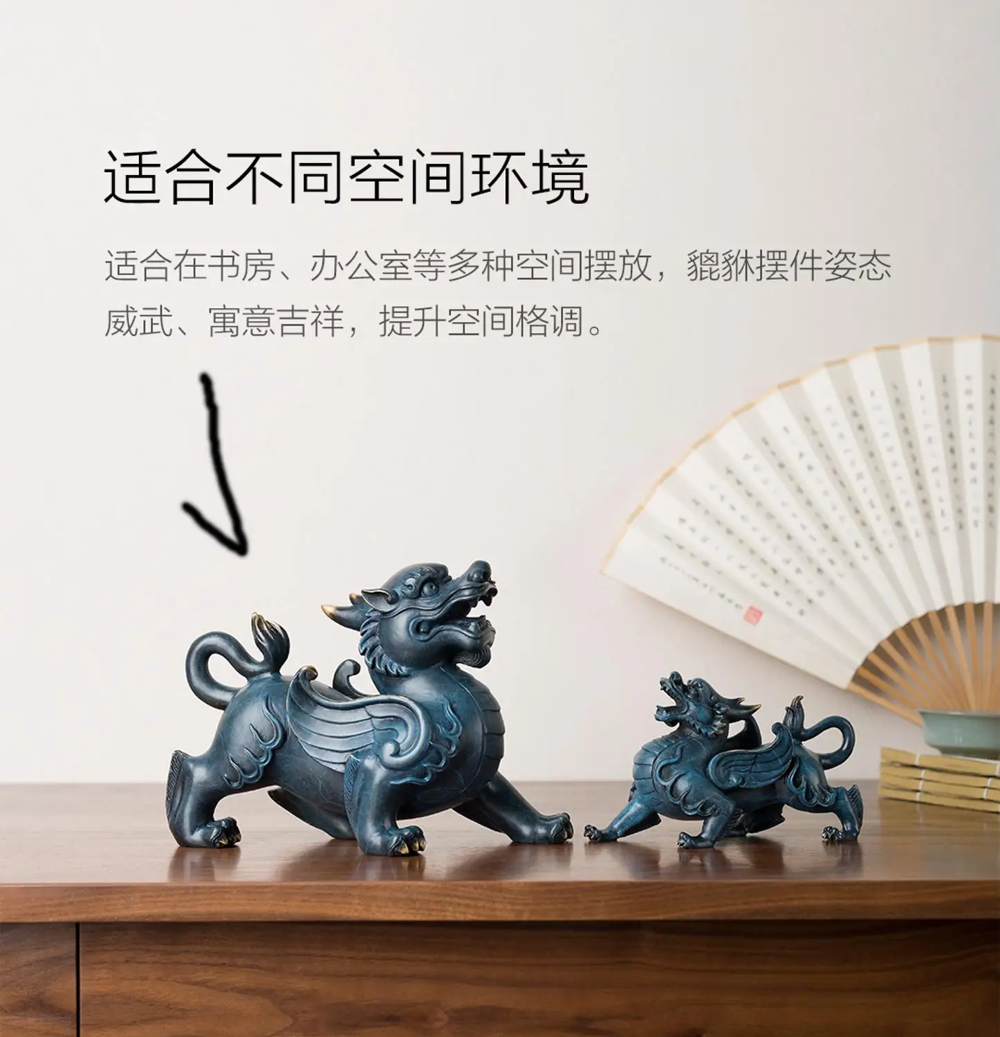 جديد فنغ شوي المنزل طرد الأرواح الشريرة متجر متجر الأعمال جلب الثروة المال حسن الحظ النحاس التنين الملكي PI XIU تمثال