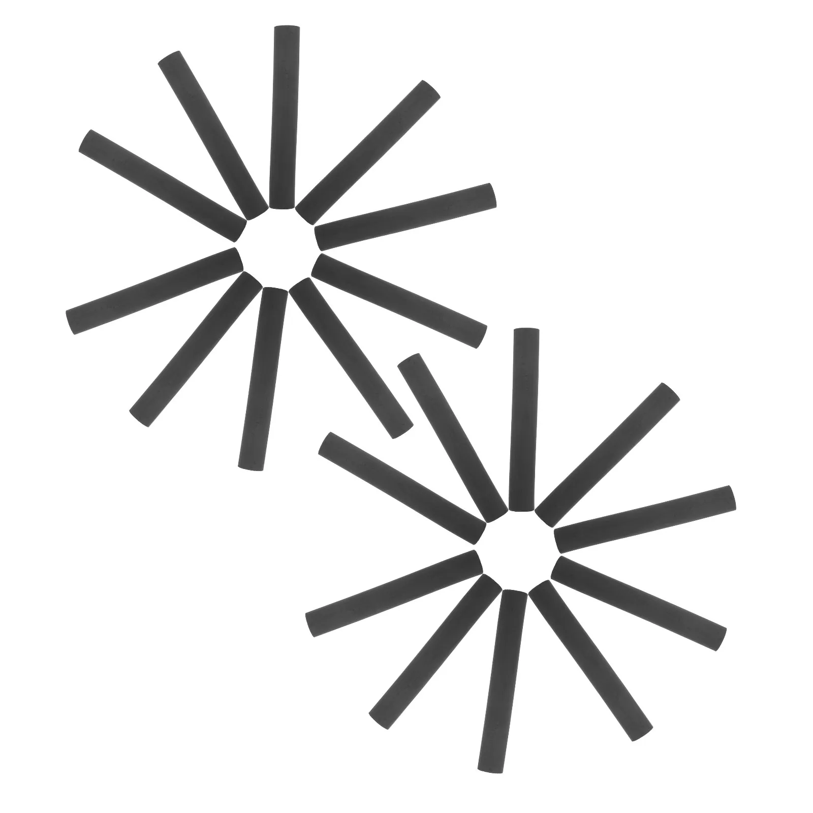 

20Pcs Carbonized Smokeless Moxa Sticks Moderate Size Moxa Columns for Home Salon Muscle Relief Traditional