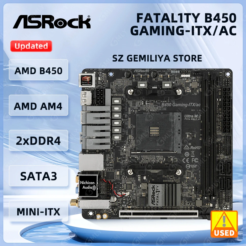 Carte Mère ASRock Fatal1ty Z77 Professional-M - Micro-ATX - Occasion (sans I/O Shield)