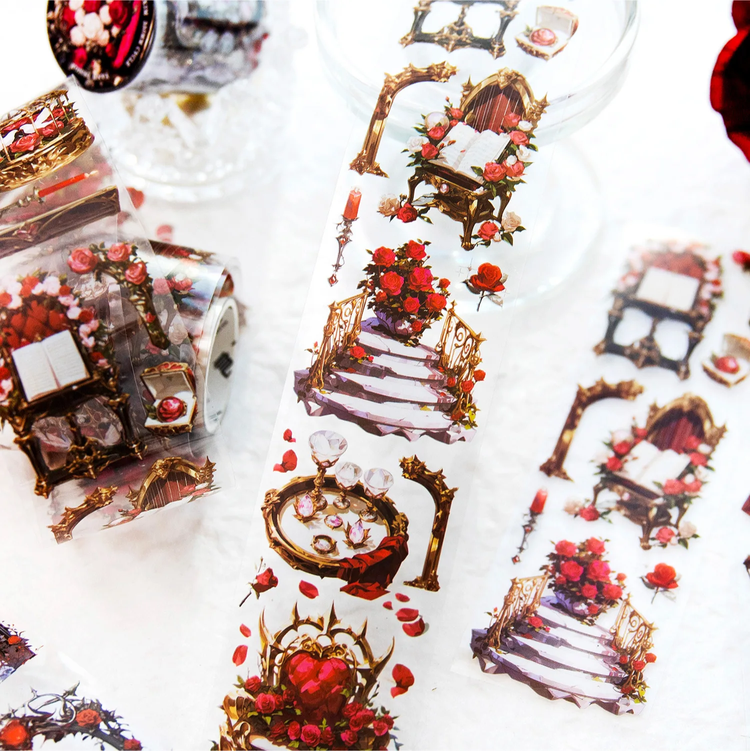 1 pz/lotto nastri adesivi decorativi un affare esotico Scrapbooking adesivi Scrapbooking fai da te