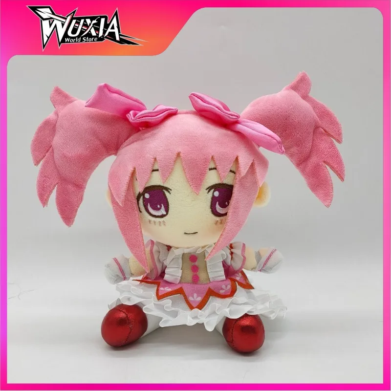 Kaname Madoka Plush Toy Anime Puella Magi Madoka Magica Soft Pillow Stuffed Dolls Plushies Figures Soft for Christmas Gift