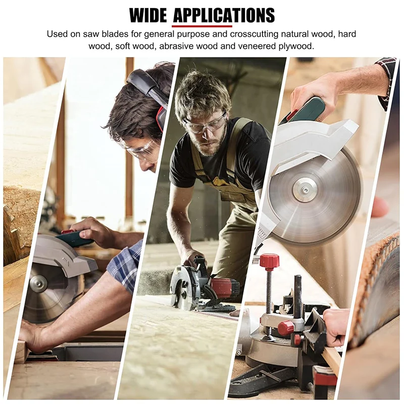 4-10 인치 110-255mm TCT 톱 디스크 목재 플라스틱 금속 용 미니 원형 톱 블레이드 회전 카바이드 절단 도구 40/60 치아