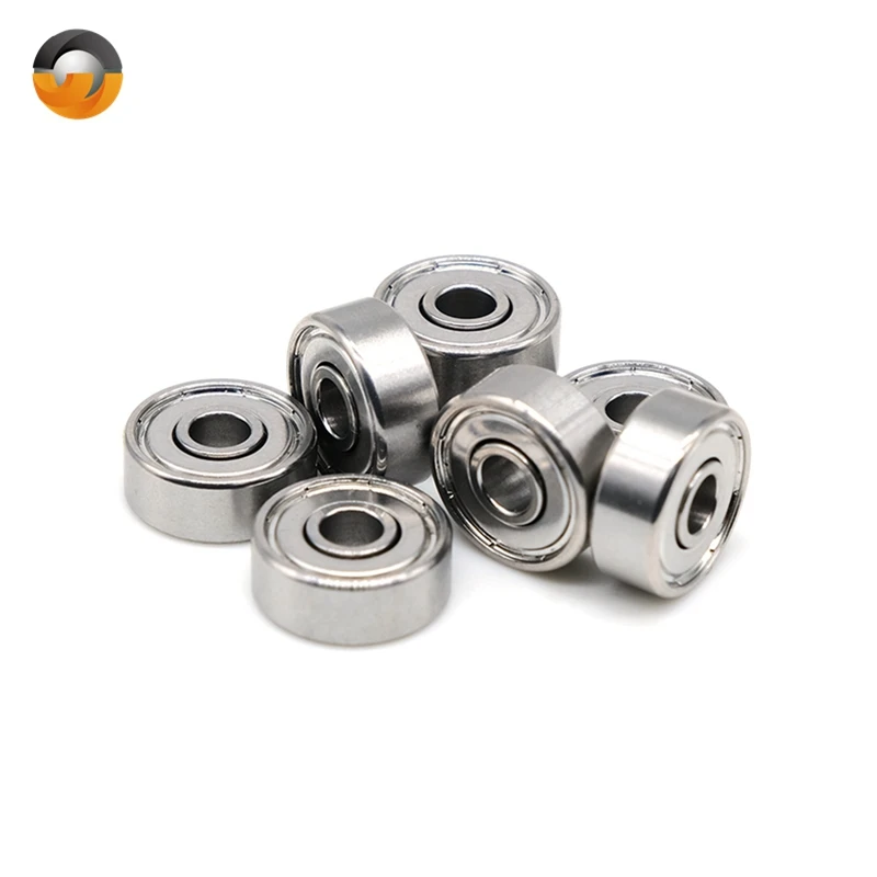 S624ZZ Stainless Steel Bearing 10PCS ABEC-7 4X13X5 mm Ball Bearings S624Z S624 Z ZZ