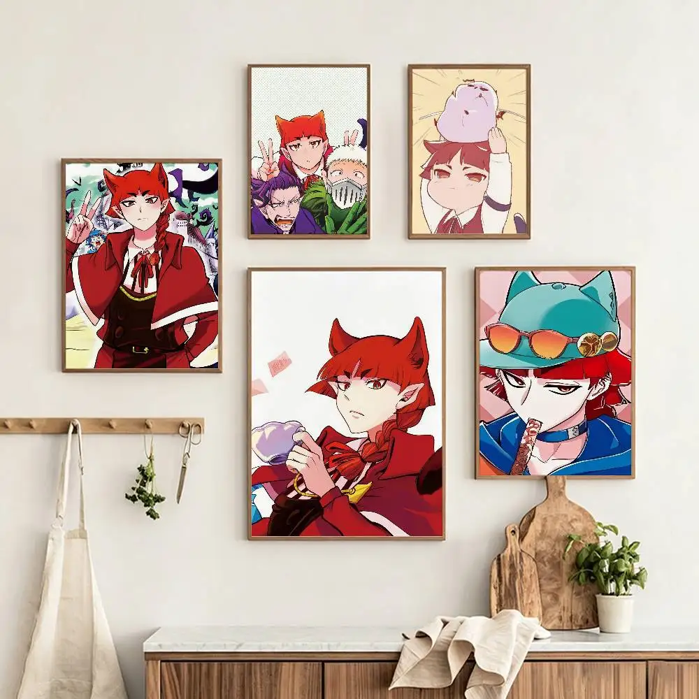O-Opera M-Mairimashita Iruma-kun Custom HD Waterproof Self Adhesive Wall Art Poster