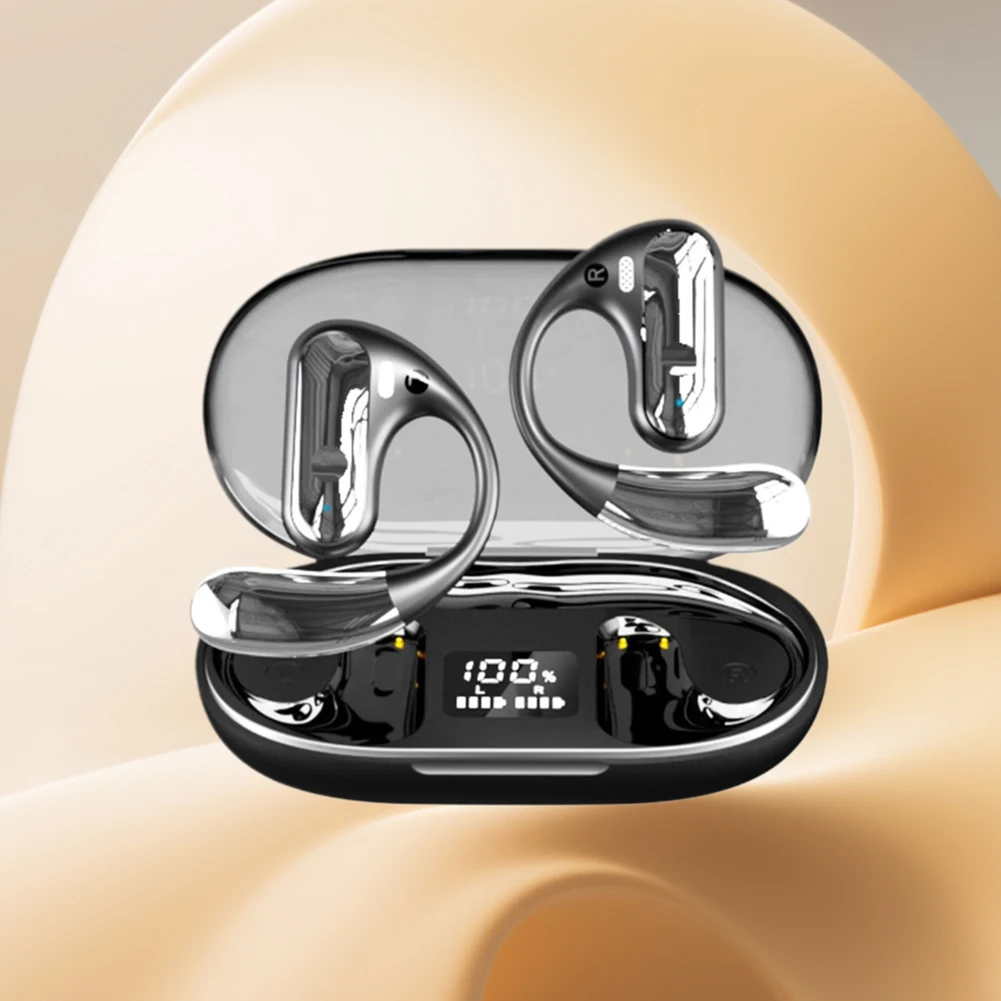 144 لغة AI مترجم سماعات أذن متوافقة مع بلوتوث 5.3 سماعات ترجمة في الوقت الحقيقي إلغاء الضوضاء سماعة أذن لاسلكية