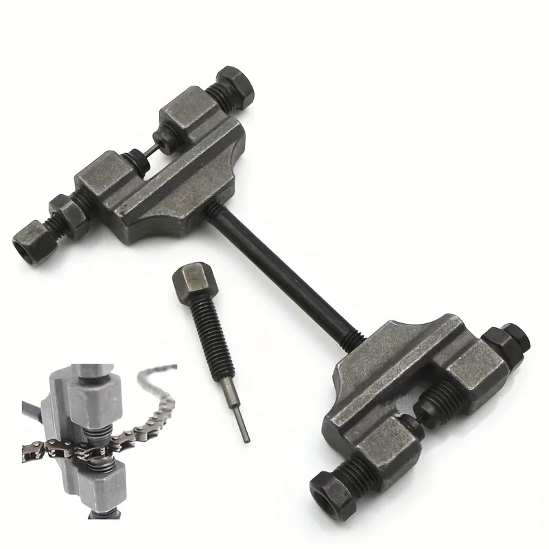 

Motorcycle Chain Remover Repair Tools Chain Rivet Removal Tool For Motorcycle ATV Timing Chain, 2mm Universal