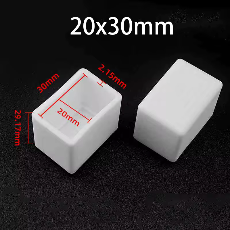 4-30Pcs PVC White Furniture Table Foot Tip Chairs Legs Pad Protector Cover Round/Square Pipe Plug Lid Tube Hole Protection Cap - Image 35