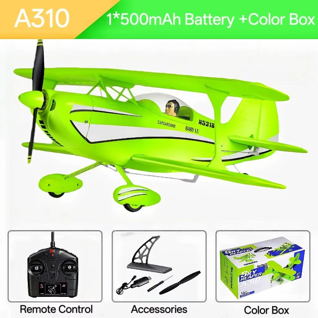 

New WLtoys Remote-Controlled Aircraft Brushless Motor 3D/6G with Gyroscope Dual Wings Four Channel Airplane Boy Toy Gift