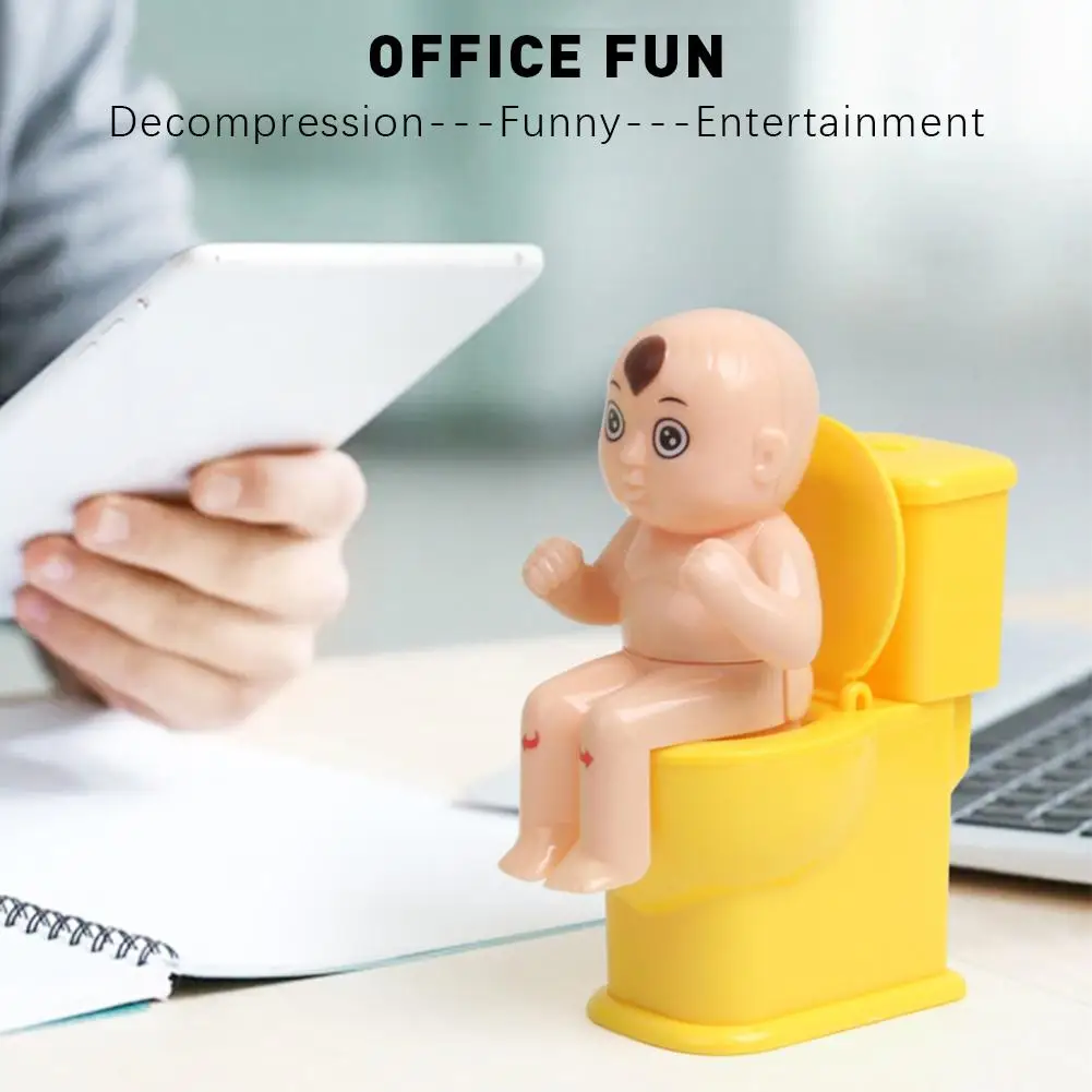 Creative Water Squirt Pee Doll Squirt Joke Toy Toilet Pee Boy Water Spray Trick Funny Gag Toys Safe Interesting Birthday Gifts