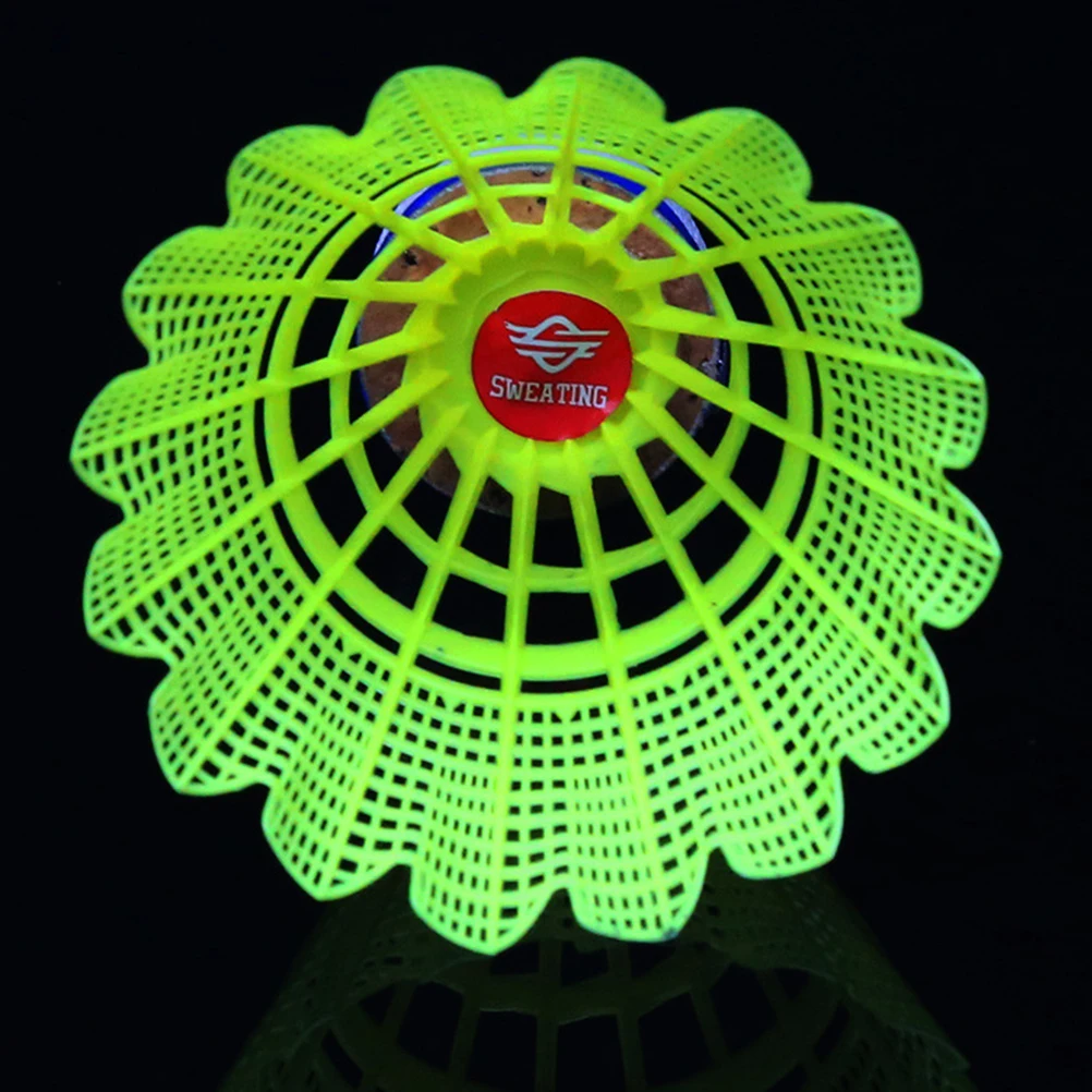 

6 Pcs Training Badminton Batminton Practice Alone Shuttlecock Return Shuttlecocks Children Lightweight Led Goose Accessories