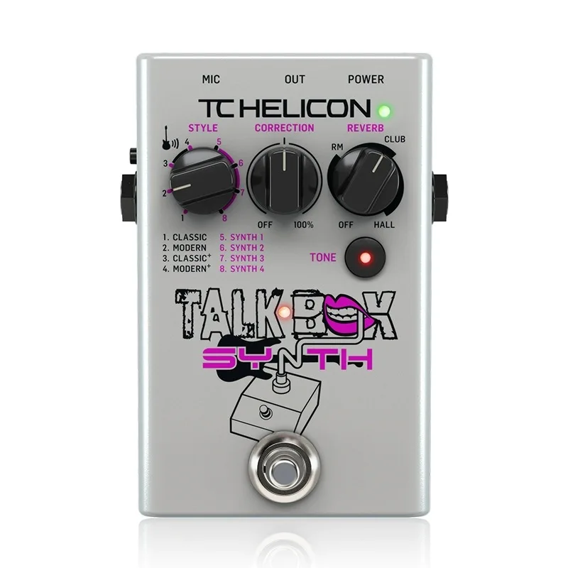 HELICON TALKBOX SYNTH Vocal Guitar Synthesizer TALKBOX Effects Monoblock