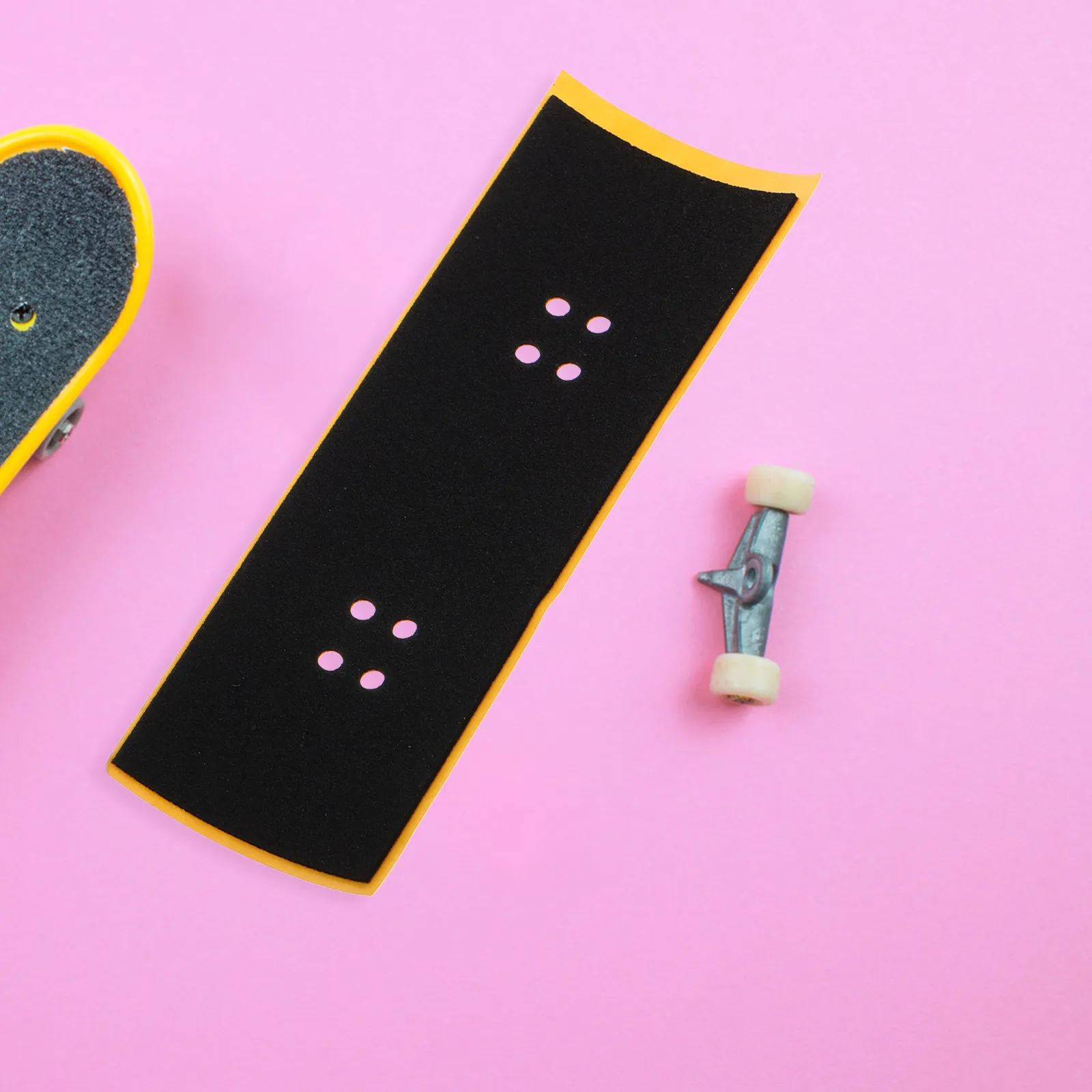 10Pcs Finger Skateboard Anti-Slip Foam Double Sided Grip Tape Adhesive Pads Portable Mini Skateboard Stickers Adult Skate Pads