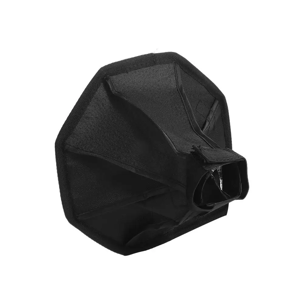 Photography Black Foldable Octangle Style 20cm Diffuser Softbox Photo Soft Light Box Flash Light Softbox Flash Light Diffuser