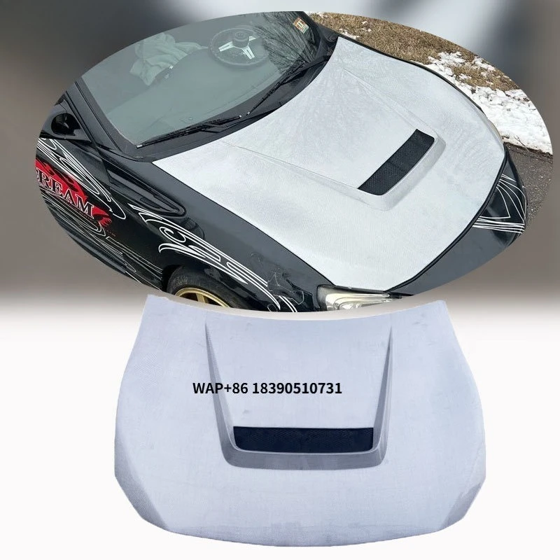 

2013-2020 for GT86 BRZ Bonnet Hood New Silver Carbon Fiber Engine Hood