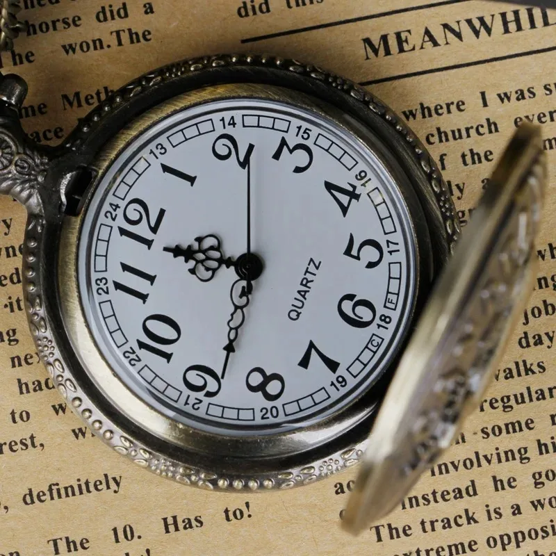 골동품 캐나다 사슴 빈티지 석영 주머니 시계 목걸이 디지털 펜던트 체인 남성용 독특한 시계 쥬얼리 선물 어린이