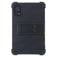 Case for Headwolf FPad5 Helio G99 8.4 inch with 4 Shockproof Airbags Kids Friendly Silicone Adjustable Soft Stand Cover