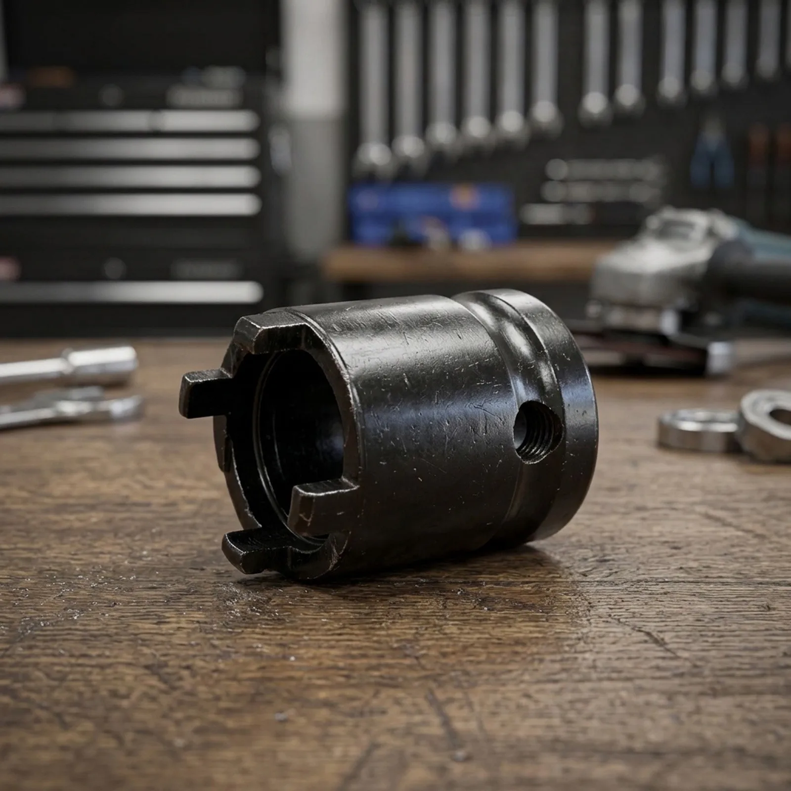 4 Claw Angle Grinder Socket Tool Made of High Strength Metal Fits 100mm Grinders and 1/2 in 12mm Electric Wrenches