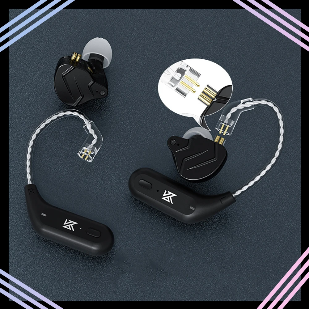 KZ AZ09 HD Bluetooth Беспроводные наушники Обновление провода Ушной крючок HIFI Кабель для гарнитуры с чехлом для зарядки KZ EDXPRO ZSNPRO ZS10PRO KZ AZ09 HD Bluetooth Беспроводные наушники Обновление провода Ушной крючок HIFI Кабель для гарнитуры с чехлом для зарядки KZ EDXPRO ZSNPRO ZS10PRO