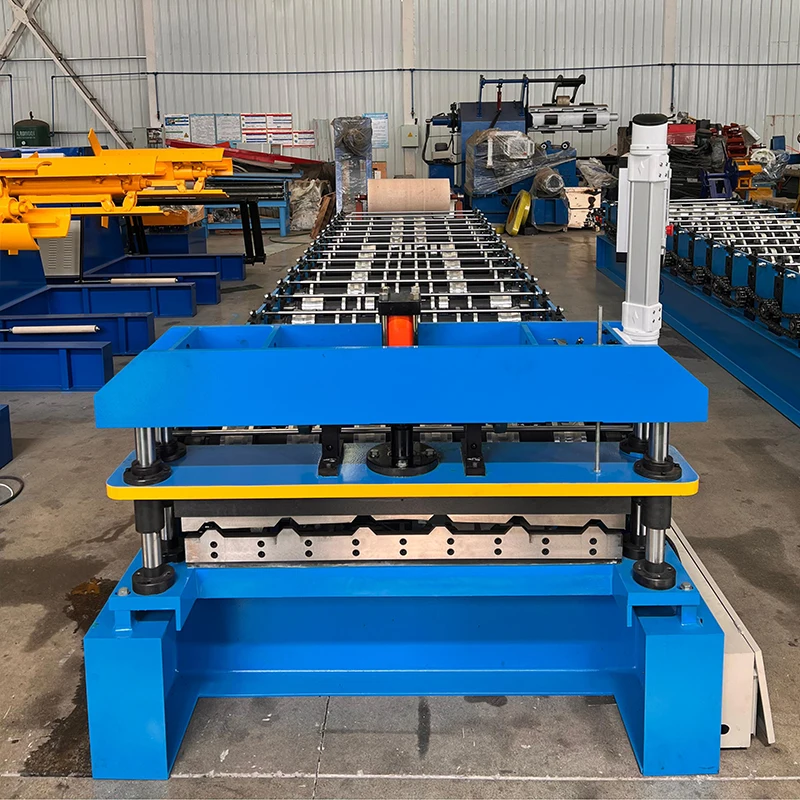 Automatic Foam Metal Roof Roll Forming Machine Steel Sheet Cutter Zinc Panel Cold Rolling Roof Sheet Making Line​ Factory Price