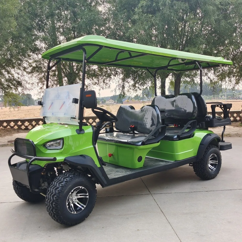 The Manufacturer Directly Sends Out a New Off-Road 4-Seater Electric Golf Cart The Most Popular Model In Europe And America