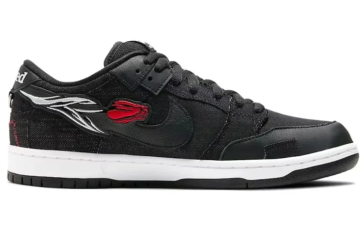 Nike SB Dunk Low Pro Black Gum CD2563-006 Comfortable And Versatile Low-top Board Shoes For Men And Women