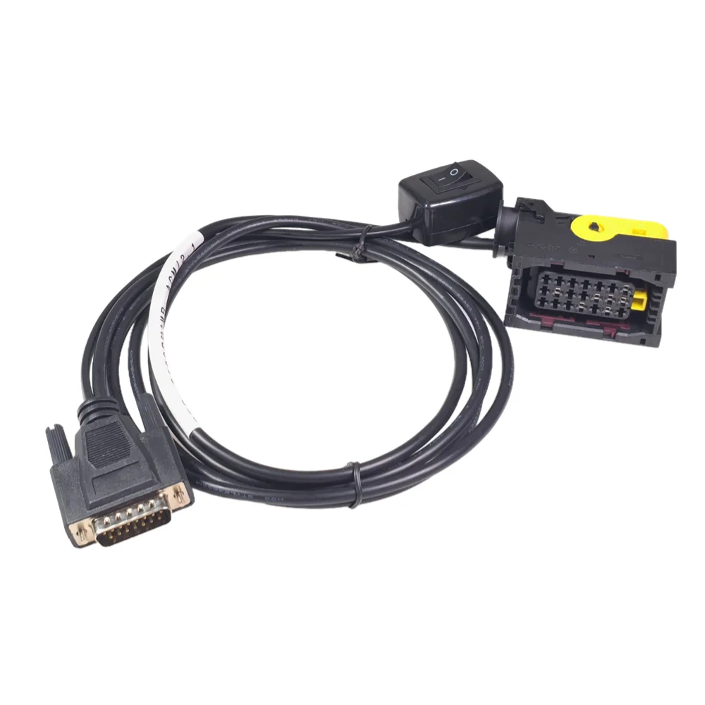 جديد ECU مقاعد البدلاء كابل ACM/2.1 ACM2.1 ل MB ECU مقاعد البدلاء K-line و كابل CAN لشاحنات مرسيدس بنز ECU وكابل محول التشخيص #3