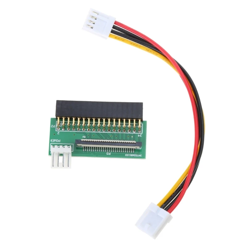 Placa conversora PCB 34 pinos para conector unidade adaptador extensão 26 pinos